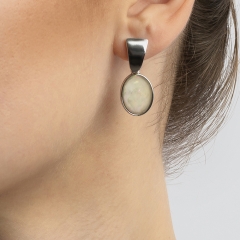 Серьги nautilus A9163.12 BW/S Possebon