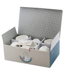 JS-38 Чайный набор на 6 перс. "Королевская орхидея" (Pavone)