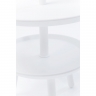 Столик кофейный Jacky, коллекция "Джеки" 42*56*42, Полипропилен, Белый