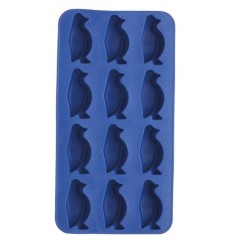 Форма для льда силиконовая BarCraft PENGUIN, 26x12 см. Kitchen Craft