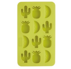 Силиконовая форма для кубиков льда TROPICAL, 22x13x2 см. BarCraft Kitchen Craft