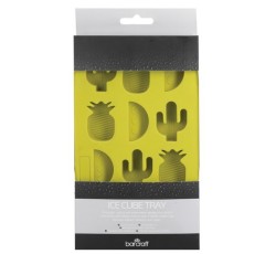 Силиконовая форма для кубиков льда TROPICAL, 22x13x2 см. BarCraft Kitchen Craft