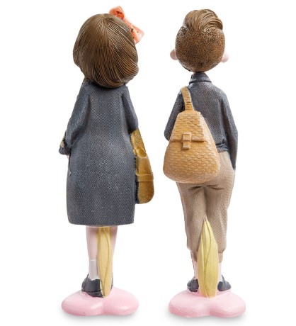 MN-104  Комплект фигурок 2 шт. "Парочка в синем"