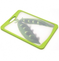 Кухонная доска FLUTTO, 20x14 см. Microban, салатовый