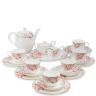 JK-201 Чайный сервиз 22 пр. на 6 перс. "Монте-Роза" (Monte Rosa Pavone)