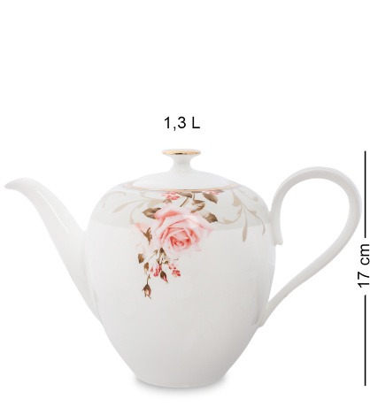 JK-201 Чайный сервиз 22 пр. на 6 перс. "Монте-Роза" (Monte Rosa Pavone)