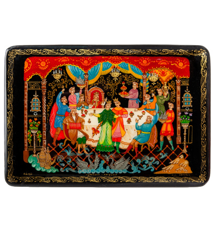 ШК-75/18 Шкатулка "Царевна-лягушка" исп. Серов