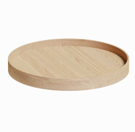 Поднос для столика Cross W, 43,8х43,8х45 см. дуб, Zahodi