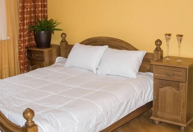 Одеяло всесезонное с бамбуком в чехле из хлопка "Стебель бамбука", 172х205 см. Natures