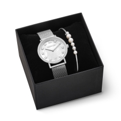 Часы Mother-Of-Pearl Silver 7610/70-1725 Coeur de Lion