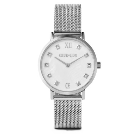 Часы Mother-Of-Pearl Silver 7610/70-1725 Coeur de Lion