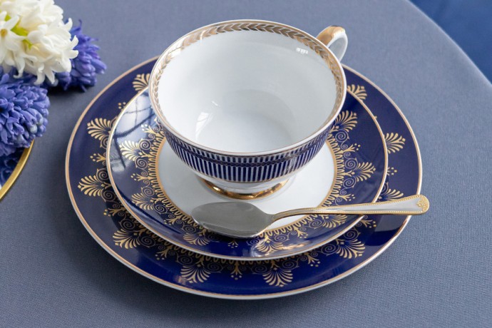 Набор столовых приборов Face Falperra Gold, 12 персон, 75 предметов