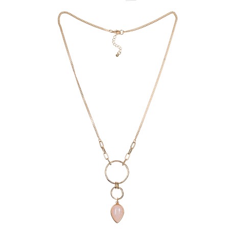 Колье ROSE QUARTZ
