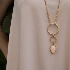 Колье ROSE QUARTZ