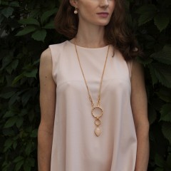 Колье ROSE QUARTZ