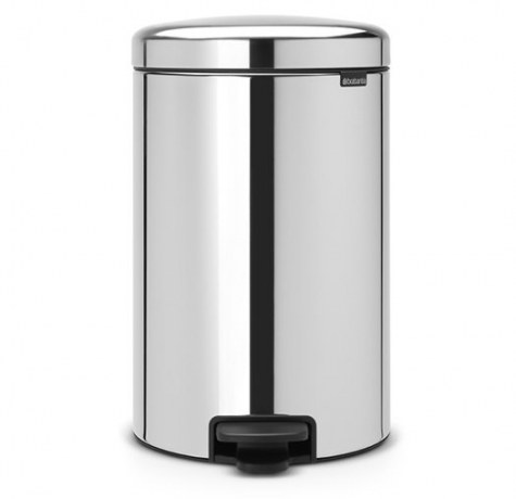 Мусорный бак newicon (20 л), металлическое внутреннее ведро, Стальной полированный Brabantia