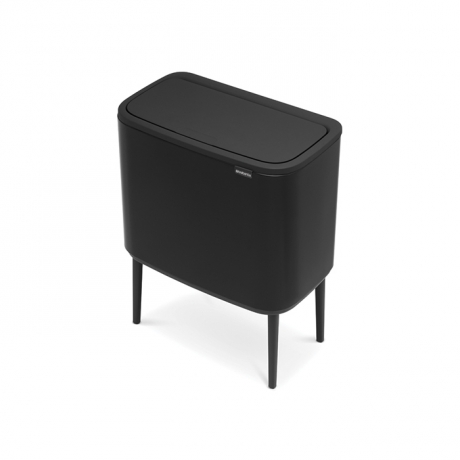 Мусорный бак Touch Bin Bo (11 л + 23 л), Черный матовый Brabantia
