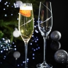 Набор бокалов для шампанского Силуэт, 0,21 л. 2 шт. Diamante