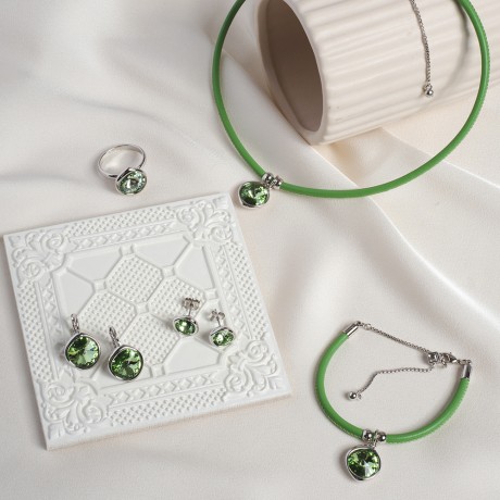 Колье Peridot B1902.16 G/S Fiore Luna