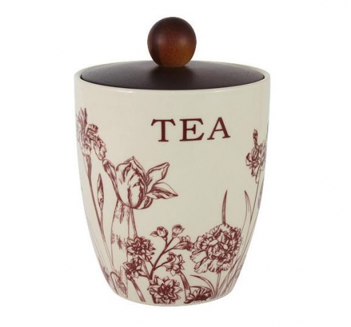 Банка для сыпучих продуктов "Эдем" 650 мл. чай, LF Ceramics