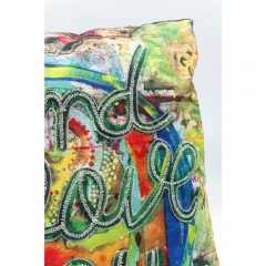 Подушка And I Love You, коллекция "Я Люблю Тебя" 45*10*45, Полиэстер, Хлопок, Вискоза, Мультиколор