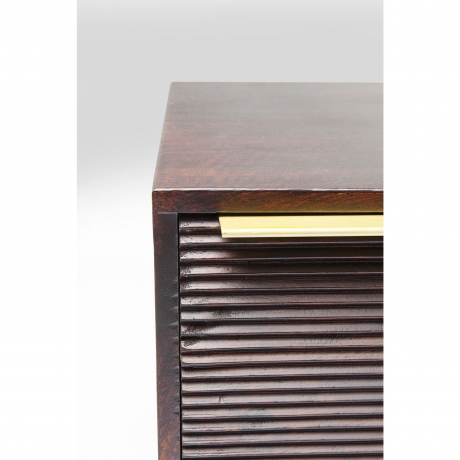 Тумба под ТВ Casino, ручная работа 150х45х35 см. Манго, Коричневый