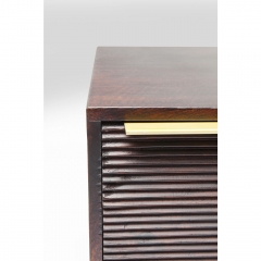 Тумба под ТВ Casino, ручная работа 150х45х35 см. Манго, Коричневый