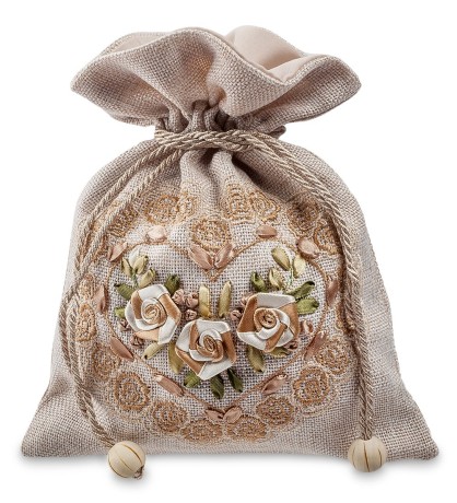 LK-27 Мешочек из льна "Симфония любви"