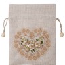 LK-27 Мешочек из льна "Симфония любви"