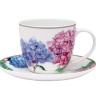 ASHDENE Чашка с блюдцем Hydrangeas
