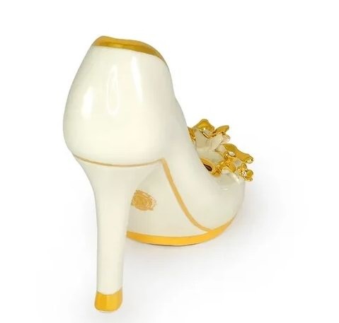 Сувенир туфелька, 19х7,5х17 см. EMOZIONI, керамика, swarovski