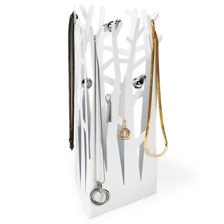 Держатель украшений Canopy, хром/белый, Umbra