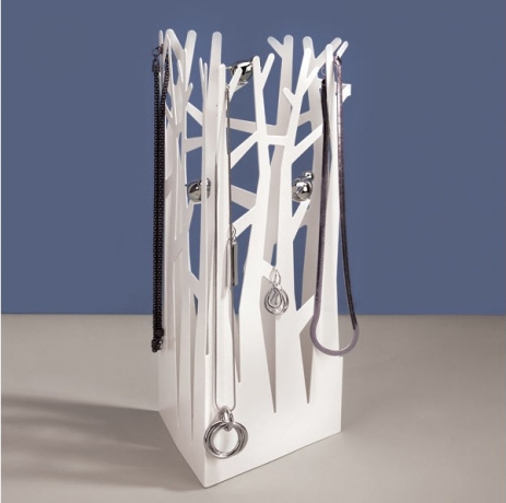 Держатель украшений Canopy, хром/белый, Umbra