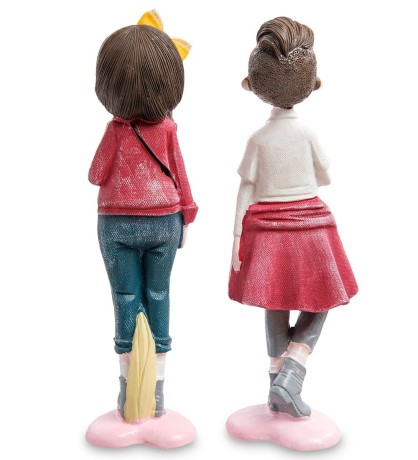 MN-105  Комплект фигурок 2 шт. "Парочка в красном"