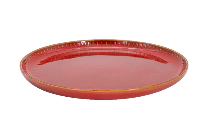 Тарелка закусочная Comet терракота, 21,5 см. Home & Style