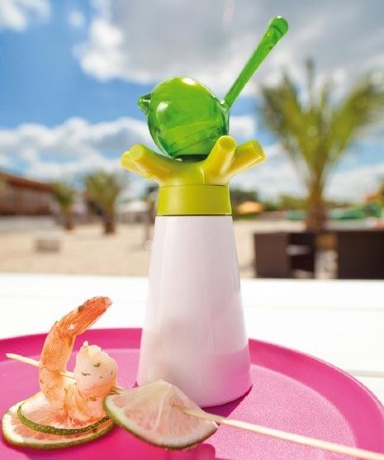 Мельница для перца с солонкой PI:P Koziol, черный