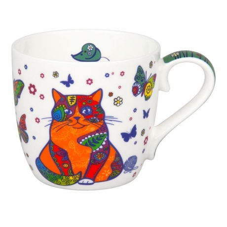 Кружка, 425 мл. "Разноцветные животные - кошки" Koenitz