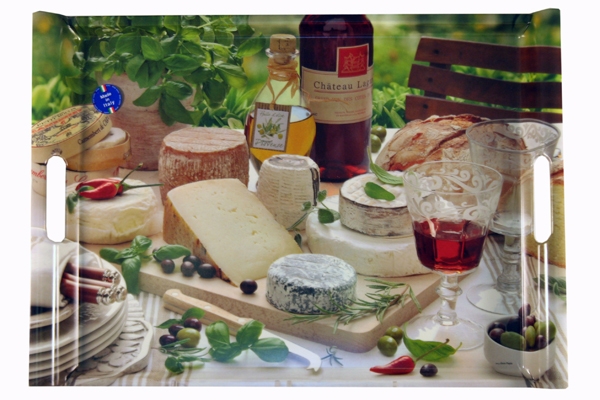 Поднос Любители сыра R2S, 49х34 см.