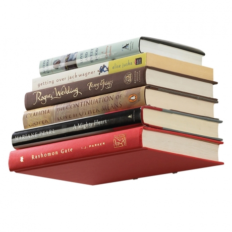 Полка книжная Conceal малая сталь