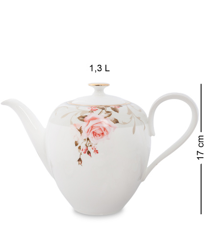 JK-202 Чайный сервиз 15 пр. на 6 перс. "Монте-Роза" (Monte Rosa Pavone)