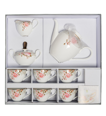 JK-202 Чайный сервиз 15 пр. на 6 перс. "Монте-Роза" (Monte Rosa Pavone)