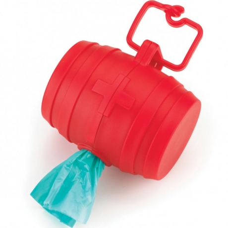 Диспенсер для пакетов Doggie, красный, Umbra