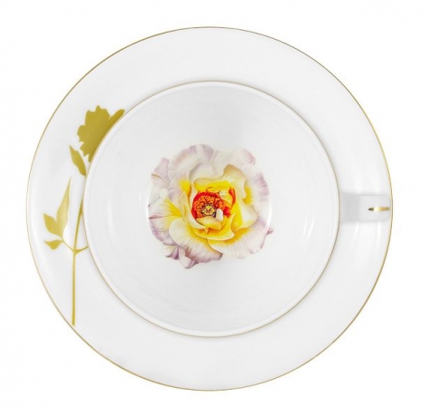 Чашка с блюдцем Kamelia, 250 мл. Emily