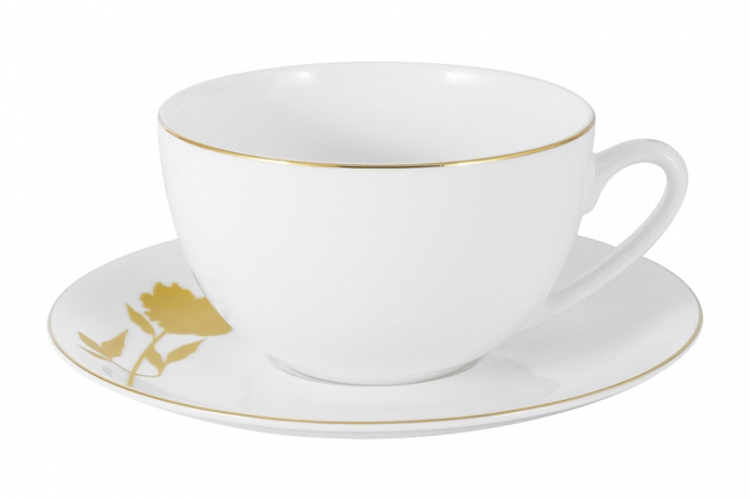 Чашка с блюдцем Kamelia, 250 мл. Emily