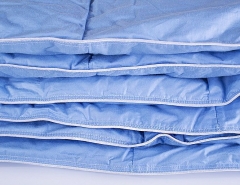 Одеяло всесезонное из гусиного пуха категории Экстра "Витаминный коктейль", 140х205, технология кассетная, Natures