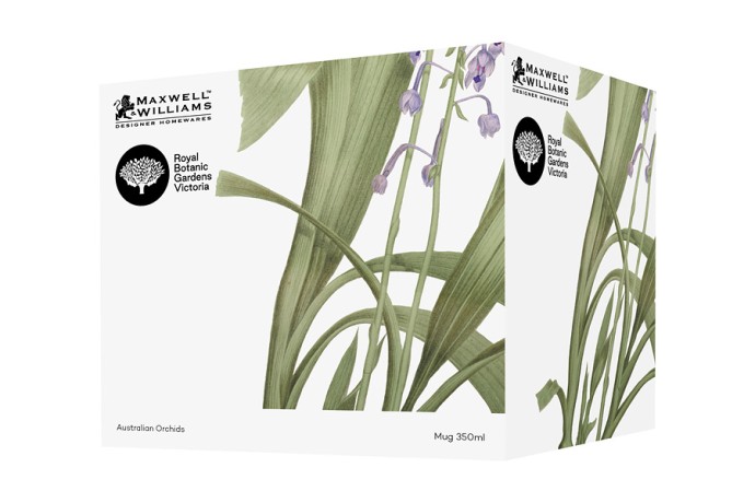 Кружка Орхидея лиловая, 0,35 л. Maxwell & Williams