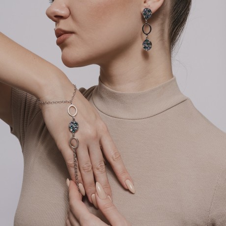 Браслет "Hand Kiss" XBC014 BL/S Boccadamo	