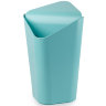 Корзина для мусора угловая Corner, голубая, Umbra
