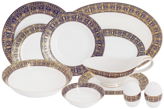 Обеденный сервиз Византия, 6 персон, 27 предметов, Midori