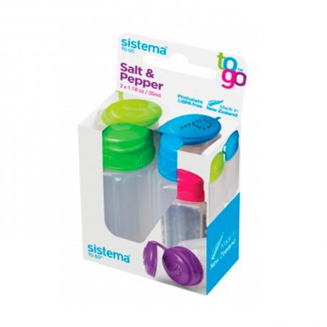 Хранение "соль-перец" TO-GO (2шт) 35 мл. Sistema